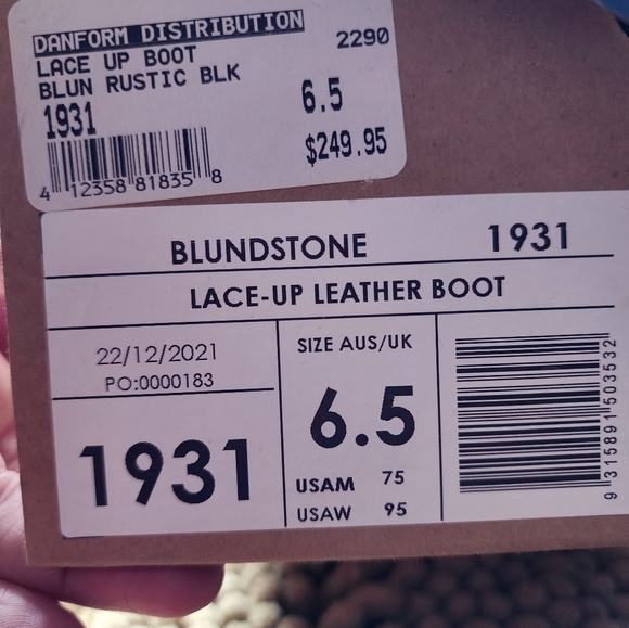 Blundstone lace up leather boot Size 6.5UK / 9.5 US - Picture 8 of 9